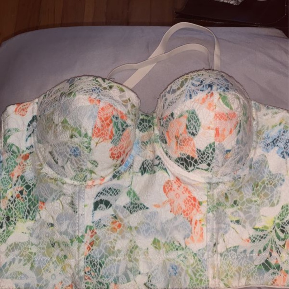 Busty Cropped Corset Top